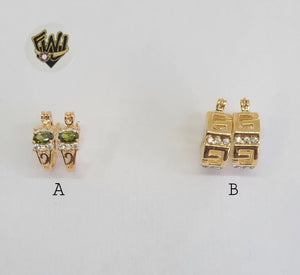 (1-2627) Gold Laminate Hoops- BGO - Fantasy World Jewelry
