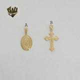 (1-2203) Gold Laminate Pendants - BGF