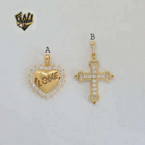 (1-2396-1) Gold Laminate Pendants - BGO