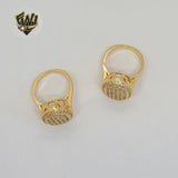 (1-3179-1) Gold Laminate - Zircon Ring - BGO