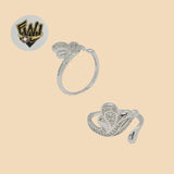 (2-5111) 925 Sterling Silver - Zircon Alternative Ring - Fantasy World Jewelry