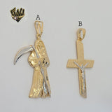 (1-2389) Laminado Oro - Colgantes Religiosos - BGF