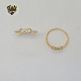 (1-3040-3) Gold Laminate - Infinity Ring - BGF