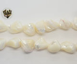 (MBEAD-196) 12mm Madre Perla Beads - Fantasy World Jewelry