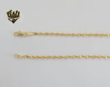 (1-1744) Gold Laminate - 2.5mm Magic Twist Link Chain - BGF
