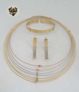 (1-6265) Gold Laminate - Tree Tones Set - BGO - Fantasy World Jewelry