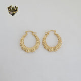 (1-2685-3) Laminado Oro - Aros Pequeños Bambú - BGF