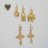 (1-2196-1) Gold Laminate Pendants - BGO