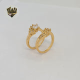 (1-3182) Laminado Oro - Anillos de Boda - BGO