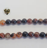 (MBEAD-235) 10mm Carnelian Beads - Fantasy World Jewelry