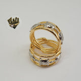 (1-3102) Gold Laminate-2 Tone Turtle Ring - BGO - Fantasy World Jewelry