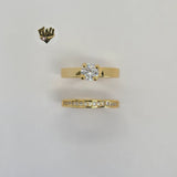 (1-3183-1) Gold Laminate - Wedding Rings - BGO - Fantasy World Jewelry