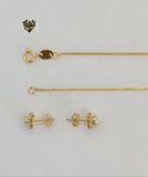 (1-6433) Gold Laminate - Pearls Set - BGF - Fantasy World Jewelry