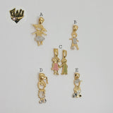 (1-2238-1) Gold Laminate - Kids Pendants - BGF