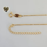 (1-0633) Gold Laminate - Three Tone Heart Bracelet - 7.5" - BGF - Fantasy World Jewelry