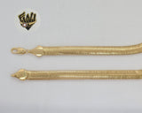 (1-1633) Gold Laminate - 10mm Magic Herringbone Link Chain - BGF - Fantasy World Jewelry