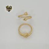 (1-3016) Gold Laminate - Arrow Ring - BGF - Fantasy World Jewelry