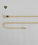 (1-6456) Gold Laminate- Guadalupe Virgin Necklace - BGF - Fantasy World Jewelry