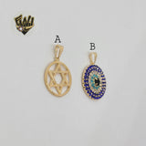 (1-2194-3) Gold Laminate - Pendants - BGF