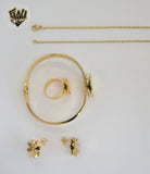 (4-7060) Acero inoxidable - Juego de flores de 2 mm - 16"