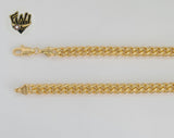(1-1797-1) Gold Laminate - 6.5mm Curb Link Chain - BGF