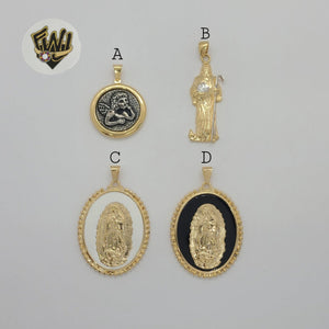 (1-2314) Gold Laminate Pendants - BGF