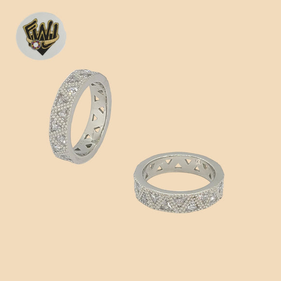 (2-5113) 925 Sterling Silver - Zircon Ring
