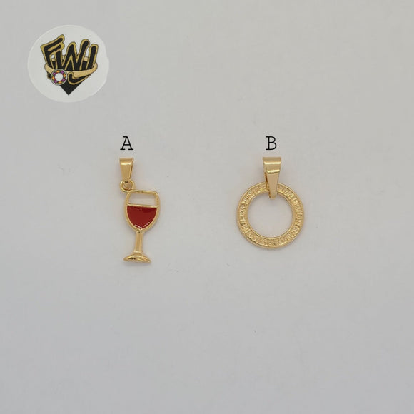 (1-2346-2) Gold Laminate - Pendants - BGF