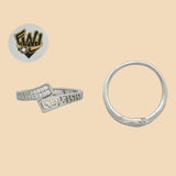 (2-5135) 925 Sterling Silver - Zircon Ring - Fantasy World Jewelry