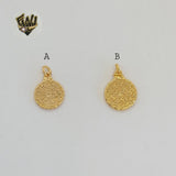 (1-2041-1) Gold Laminate - Religious Pendants - BGO