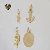 (1-2303-1) Gold Laminate Pendants - BGF