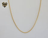 (1-1531-1) Gold Laminate - 1.5mm Snake Link Chain - BGF
