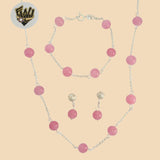 (2-66034) 925 Sterling Silver -  1mm Beads Set. - Fantasy World Jewelry