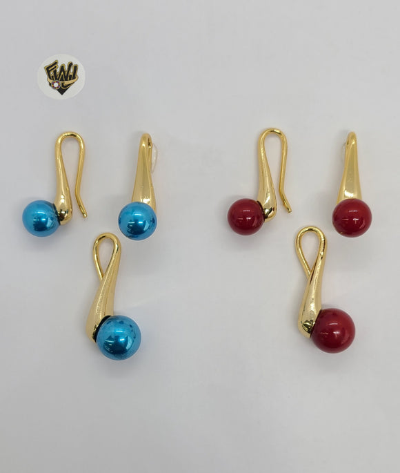 (1-6175) Gold Laminate- Beads Set - BGO - Fantasy World Jewelry