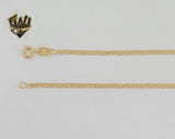 (1-1770) Gold Laminate - 2.3mm Curb Link Chain - BGF