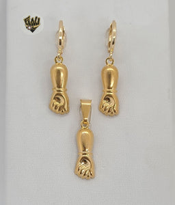(1-6053) Gold Laminate- Figa Set - BGF - Fantasy World Jewelry