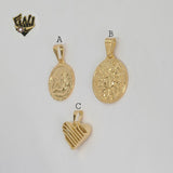 (1-2295) Gold Laminate - Pendants - BGF