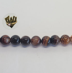 (MBEAD-234) 8mm Carnelian Beads - Fantasy World Jewelry