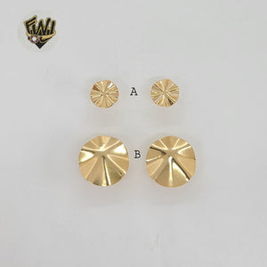 (1-1117-1) Laminado de Oro - Aretes - BGF