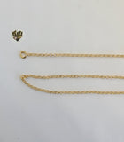 (1-6073) Gold Laminate - Shell Necklace - BGO - Fantasy World Jewelry