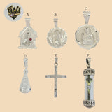 (2-1108) 925 Sterling Silver - Pendants. - Fantasy World Jewelry
