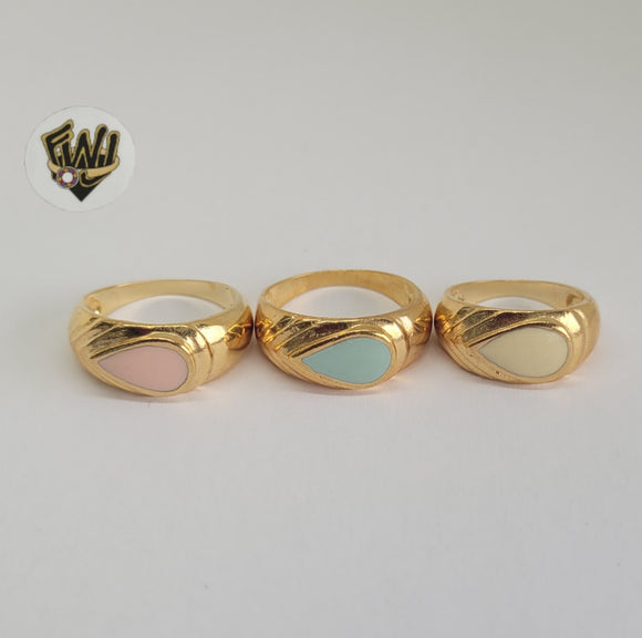 (1-3019) Gold Laminate- Colors Ring - BGF - Fantasy World Jewelry