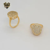 (1-3179-1) Gold Laminate - Zircon Ring - BGO