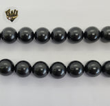(MBEAD-54) 14mm Black Pearl - Round - Fantasy World Jewelry