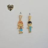 (1-2222-2) Gold Laminate - Kid Pendants - BGF