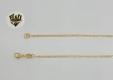 (1-0143) Gold Laminate - 2mm Marine Link Dog Paw Anklet - 10" - BGF - Fantasy World Jewelry