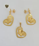 (1-6020) Gold Laminate- Butterfly Set - BGF - Fantasy World Jewelry