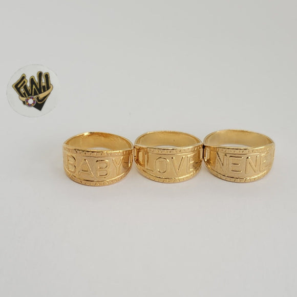 (1-3117) Gold Laminate -  Toe/Child Ring - BGF - Fantasy World Jewelry