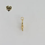 (1-2218) Gold Laminate - Butterfly Pendants - BGO