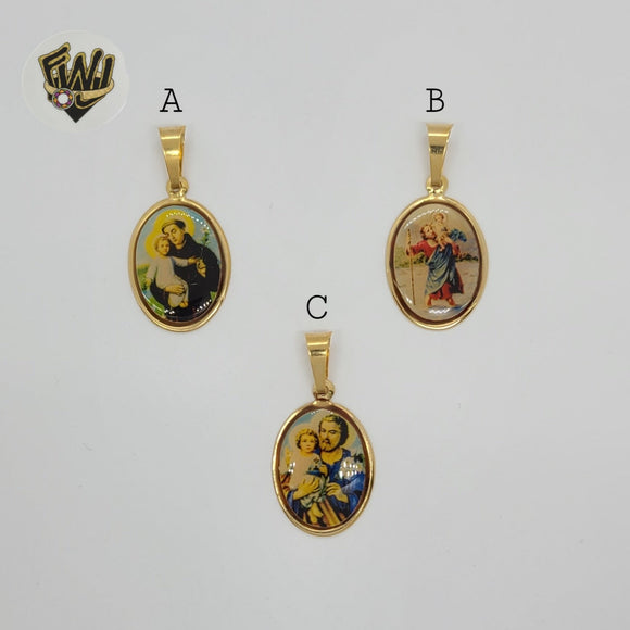 (1-2175) Gold Laminate - Religious Pendants - BGF - Fantasy World Jewelry